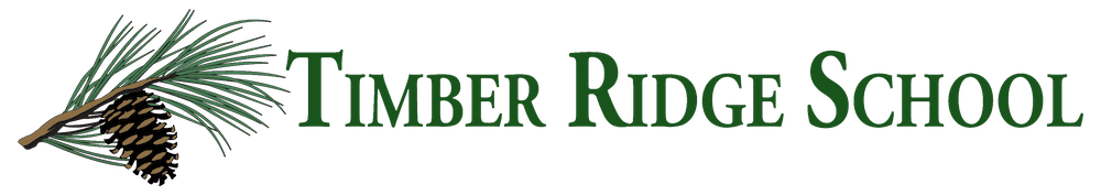 Logo - Timber Ridge School and pinecone