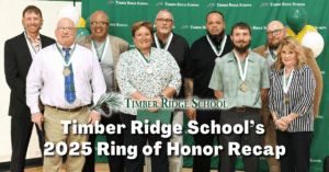 2025 Ring of Honor Timber Ridge School Award Winners